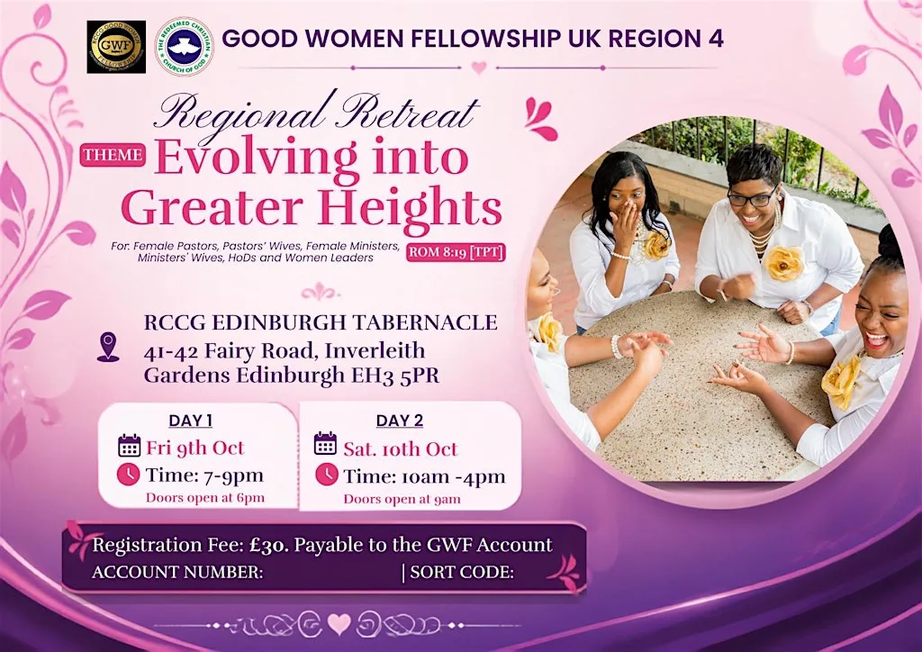 Evolving into Greater Heights - Regional Retreat 2026