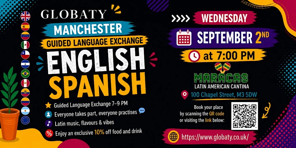 Manchester Guided English – Spanish Language Exchange