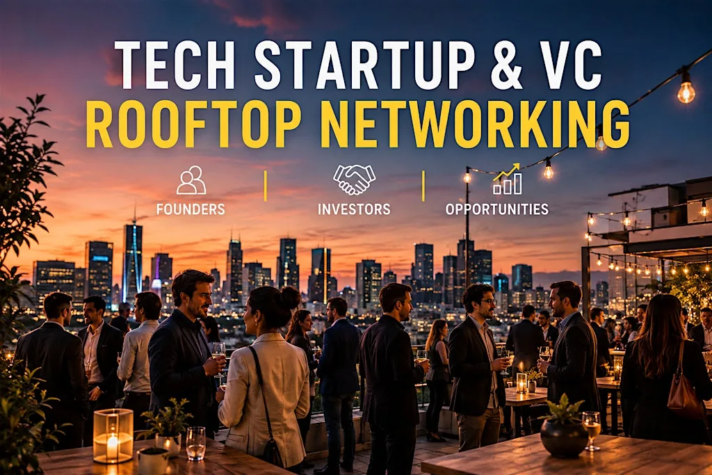 Birmingham Tech Startup & VC – Rooftop Networking at Premier Inn Birmingham City Centre (Exchange Square) hotel