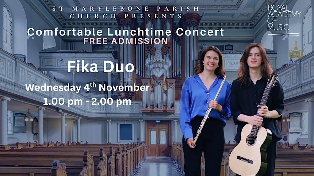 Free Lunchtime Guitar and Flute Concert