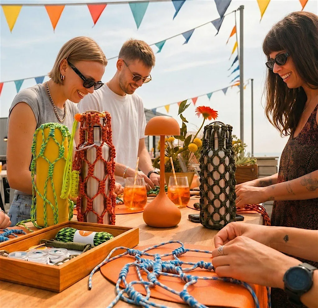 Macramé Bottle Holder Workshop | Brighton | Otherly at WRAP- Coworking, Meeting Rooms & Offices