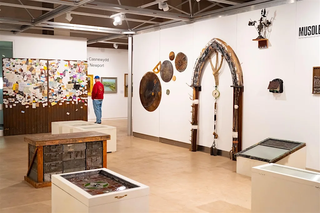 MUSOLEUM Exhibition Tour with Joe and Nigel Talbot