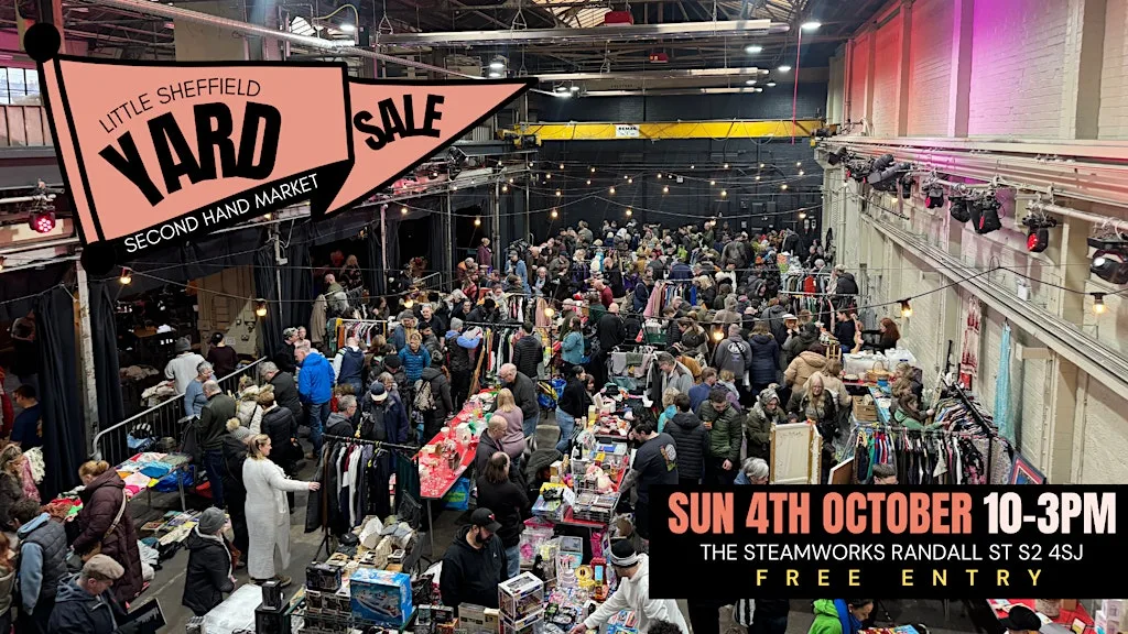 Yard Sale - Second Hand Sale FREE ENTRY at The Steamworks
