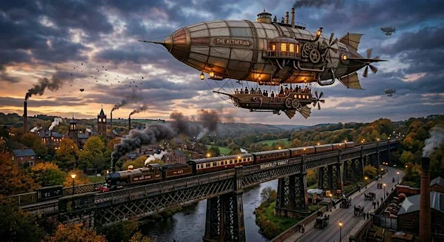 Bennerley Viaduct Guided Tour: The Steampunk Special at Bennerley Viaduct Visitor Centre