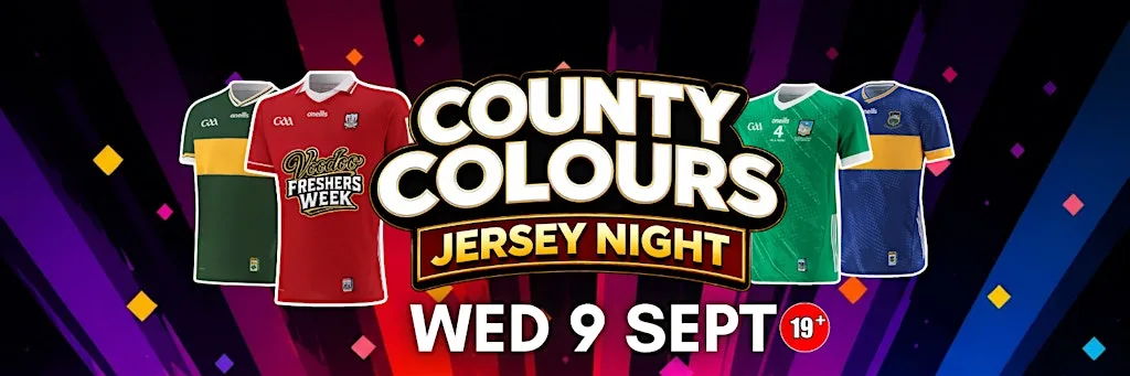 Voodoo Freshers Week Wednesday County Colours at Voodoo Rooms