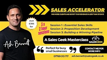 Small Business Sales Accelerator at Pure Offices Aylesbury