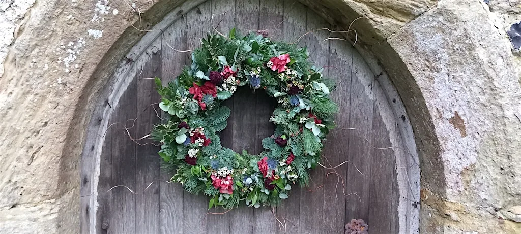 Traditional Wreath Workshop at Chirpee Flowers