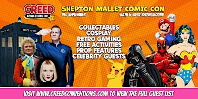 Shepton Mallet Creed Comic Con - September 2026