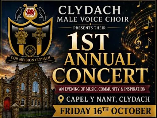 Clydach Male Voice Choir 1st Annual Concert