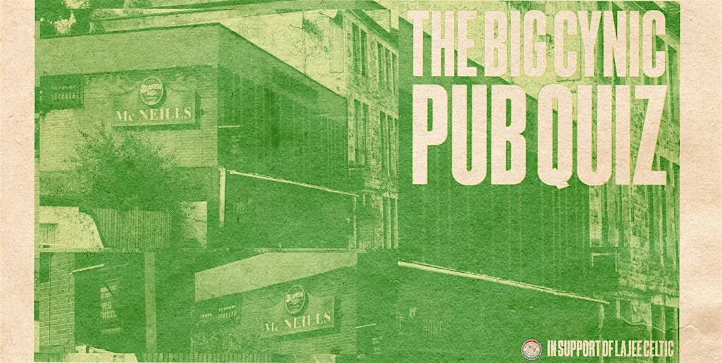 The Big Cynic Pub Quiz