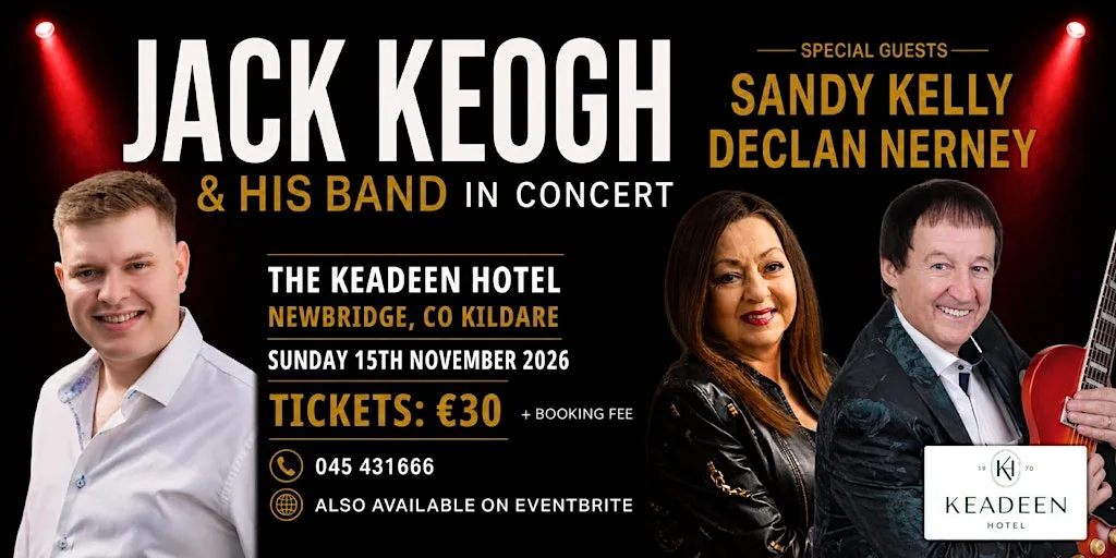 Jack Keogh & His Band Live In Concert At The Keadeen Hotel at The Keadeen Hotel