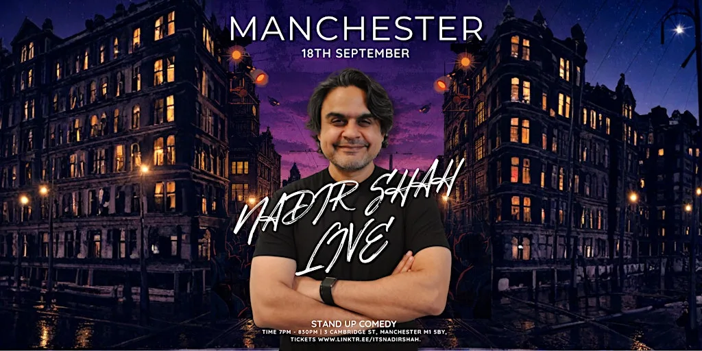 Nadir Shah Live In Manchester at International Anthony Burgess Foundation