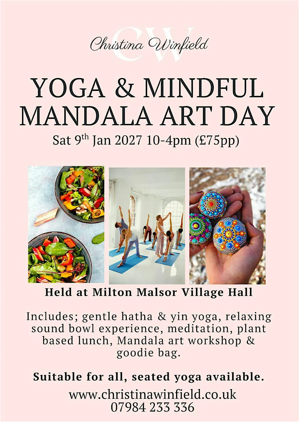 Yoga & Mandala Art Retreat at Milton Malsor Village Hall