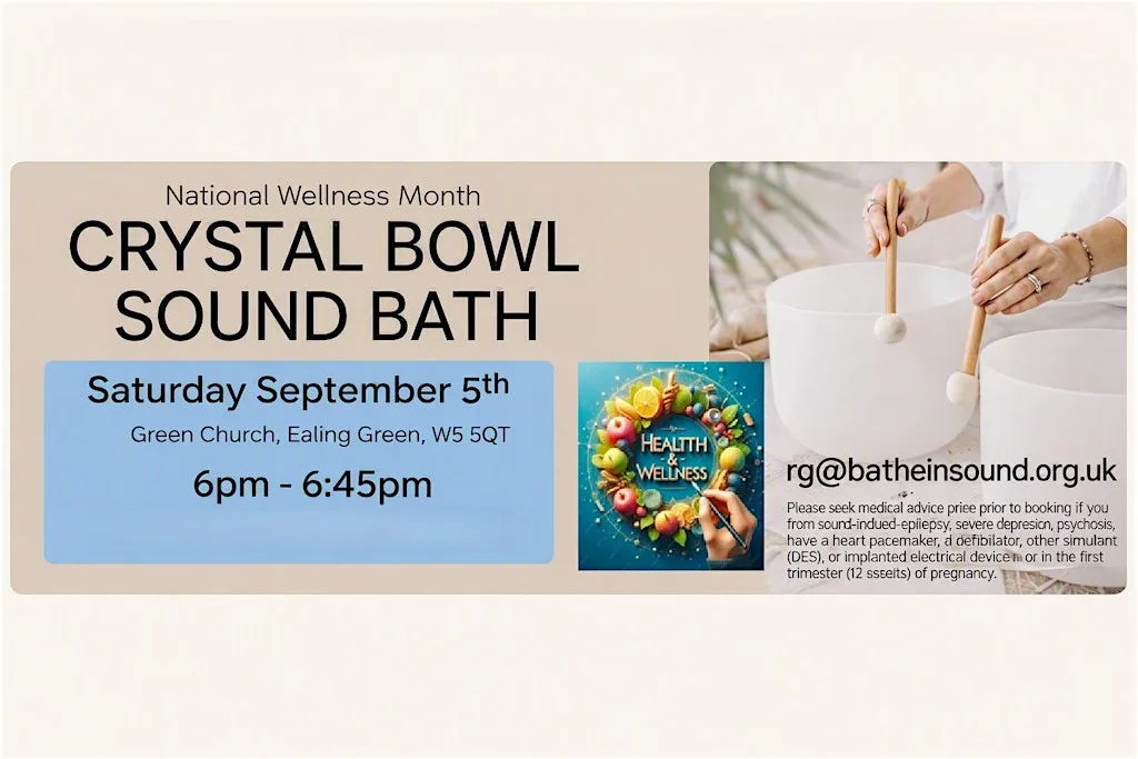 Crystal Bowl Sound Bath