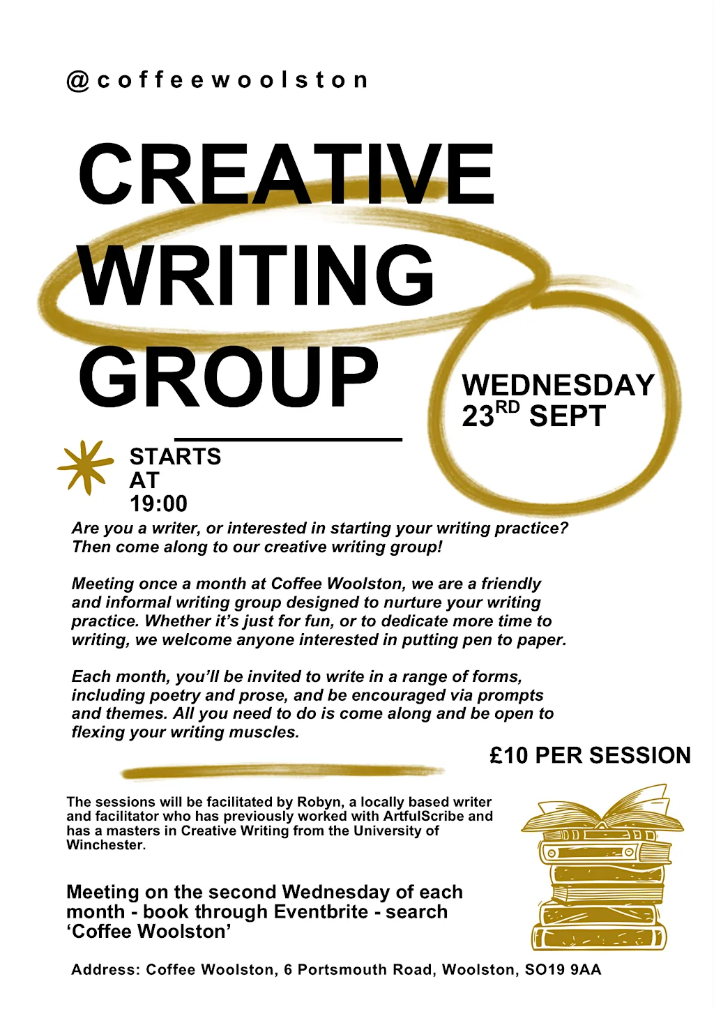 Creative Writing Group at Coffee Woolston