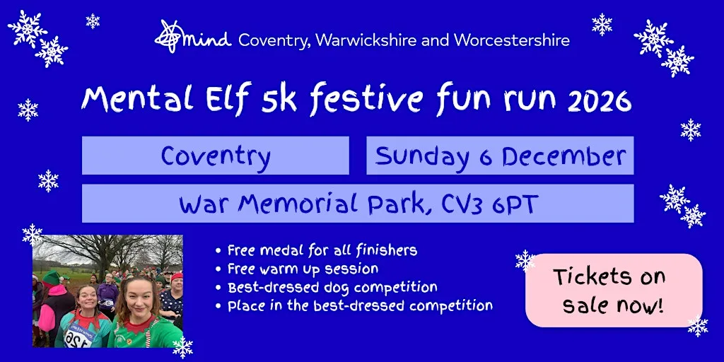 Mental Elf 2026 5k Festive Fun Run - Coventry at War Memorial Park