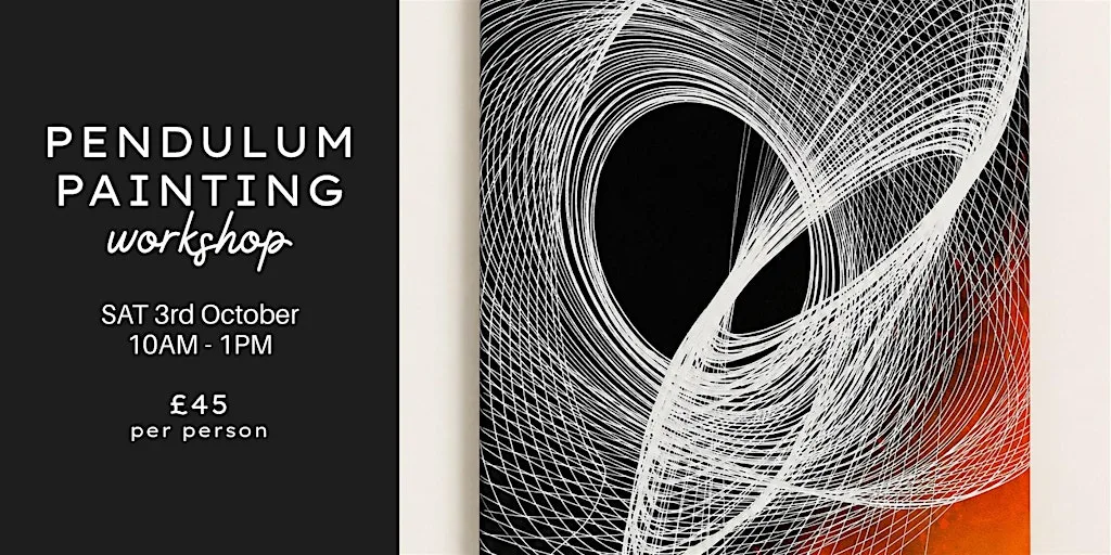 Art Workshop - Pendulum Painting - Southampton at Woodmill Coffee Kitchen