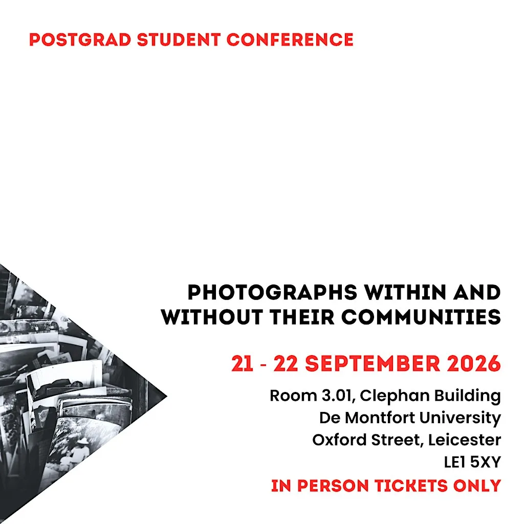 Photographs within and without their communities (in person)