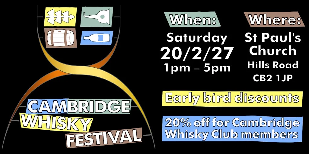 Cambridge Whisky Festival 2027 at St. Paul's Church and Community Centre