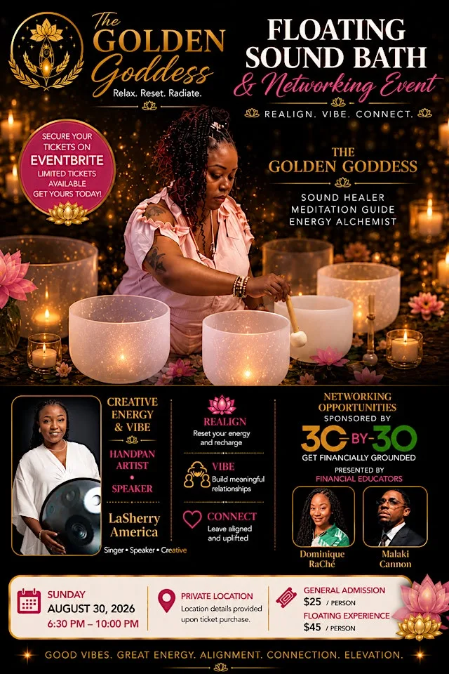 Floating Sound Bath & Networking Experience