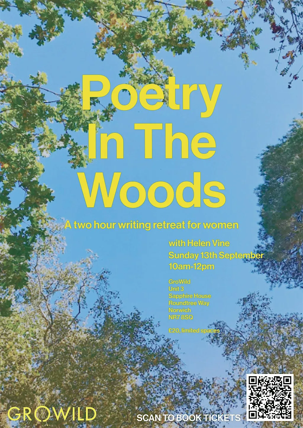 Poetry in the Woods at GroWild Kindergarten