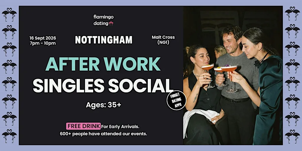 Singles Social After Work | +35 | @Malt Cross | FREE Welcome Drink at Malt Cross