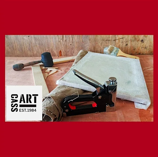 Canvas Making - Practical workshop at Cass Art