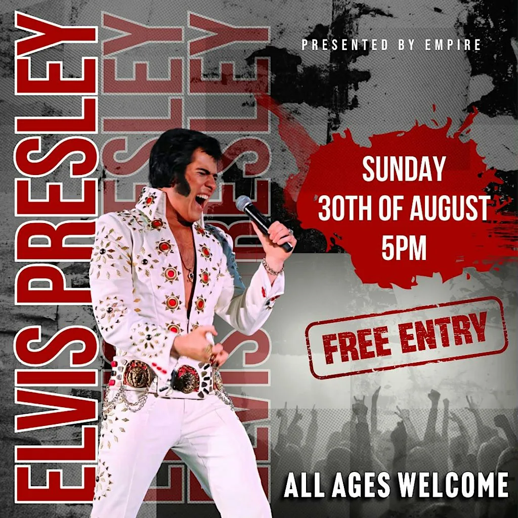 Charlie as Elvis Presley - Empire Sat Afternoon at Empire Rochdale