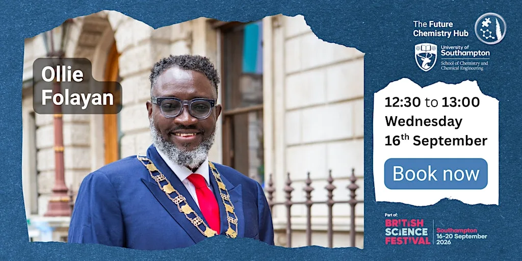 Future Chemistry Hub Talk: Ollie Folayan at School of Chemistry