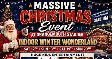 Grangemouth Stadium Winter Winderland Christmas Market and Santas Grotto at Grangemouth Sports Stadium