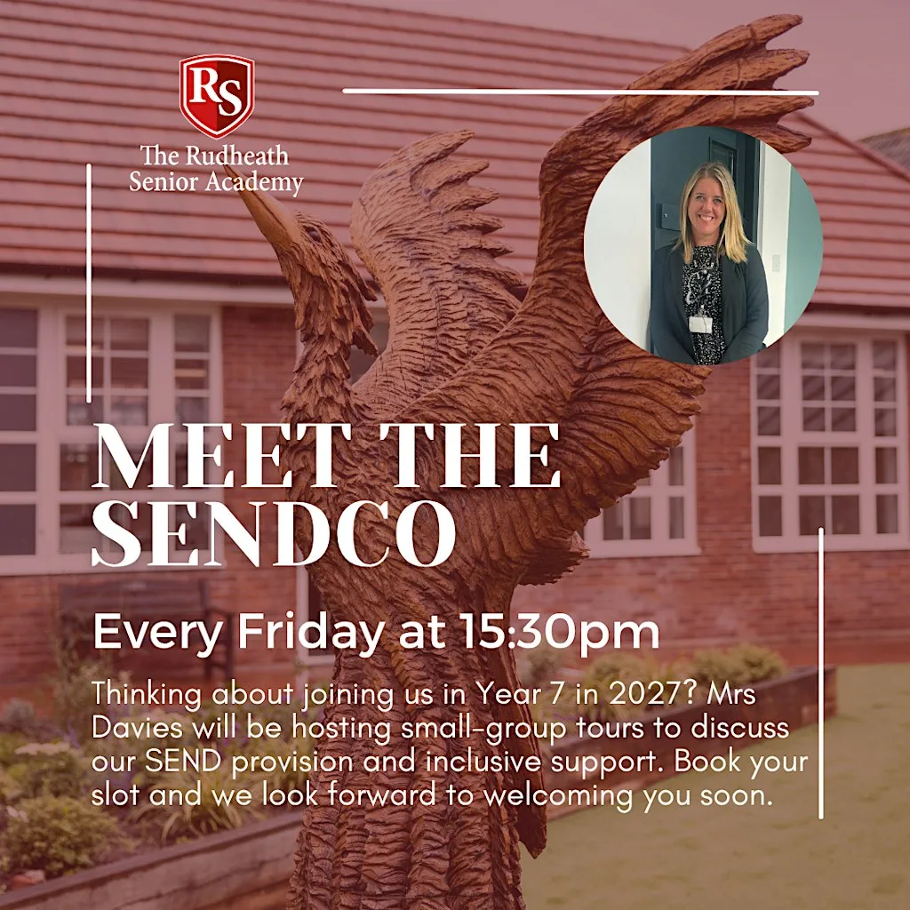 Meet the SENDCo at The Rudheath Senior Academy