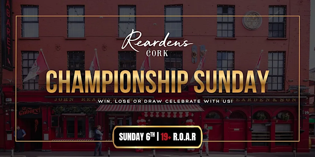 Reardens Championship Sunday - Sunday 6th, Freshers Week! at Rearden's Bar