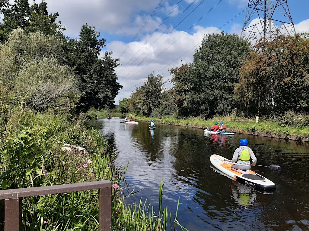 Family Paddleboarding Session at West Leeds Activity Centre