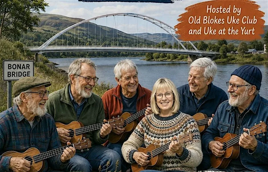 Kyle of Sutherland Ukulele Day at Ardgay