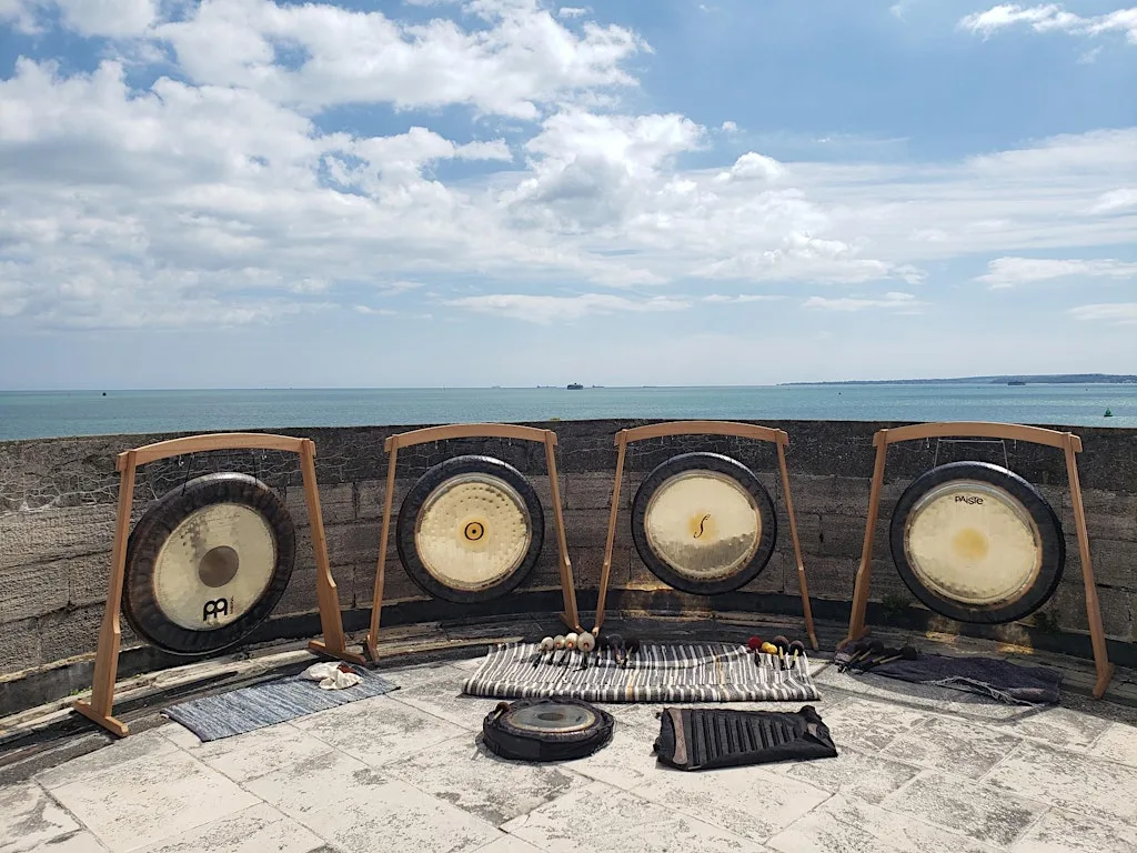 Gongbath at Southsea Castle