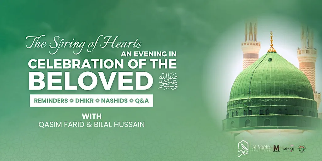 The Spring of Hearts: An Evening in Celebration of the Beloved ﷺ at Jamia Masjid Abu Bakr Rotherham