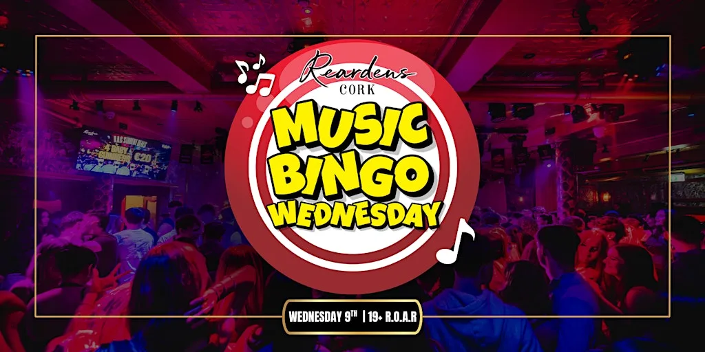 Reardens Freshers Music Bingo - Wednesday 9th, Freshers Week! at Rearden's Bar