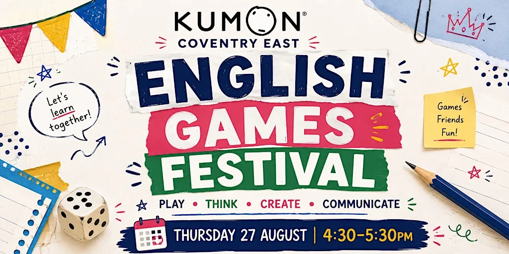 Kumon Coventry East: English Games Festival at Alan Higgs Centre
