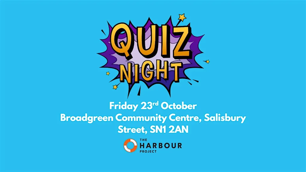 THE HARBOUR PROJECT QUIZ NIGHT at Broadgreen Community Centre