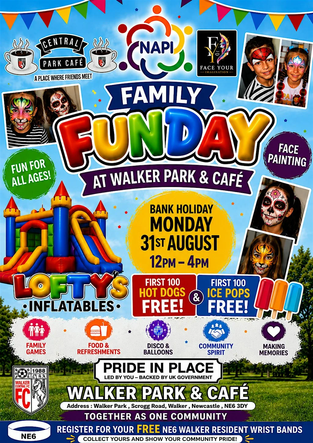 NAPI FAMILY FUNDAY @ WALKER PARK