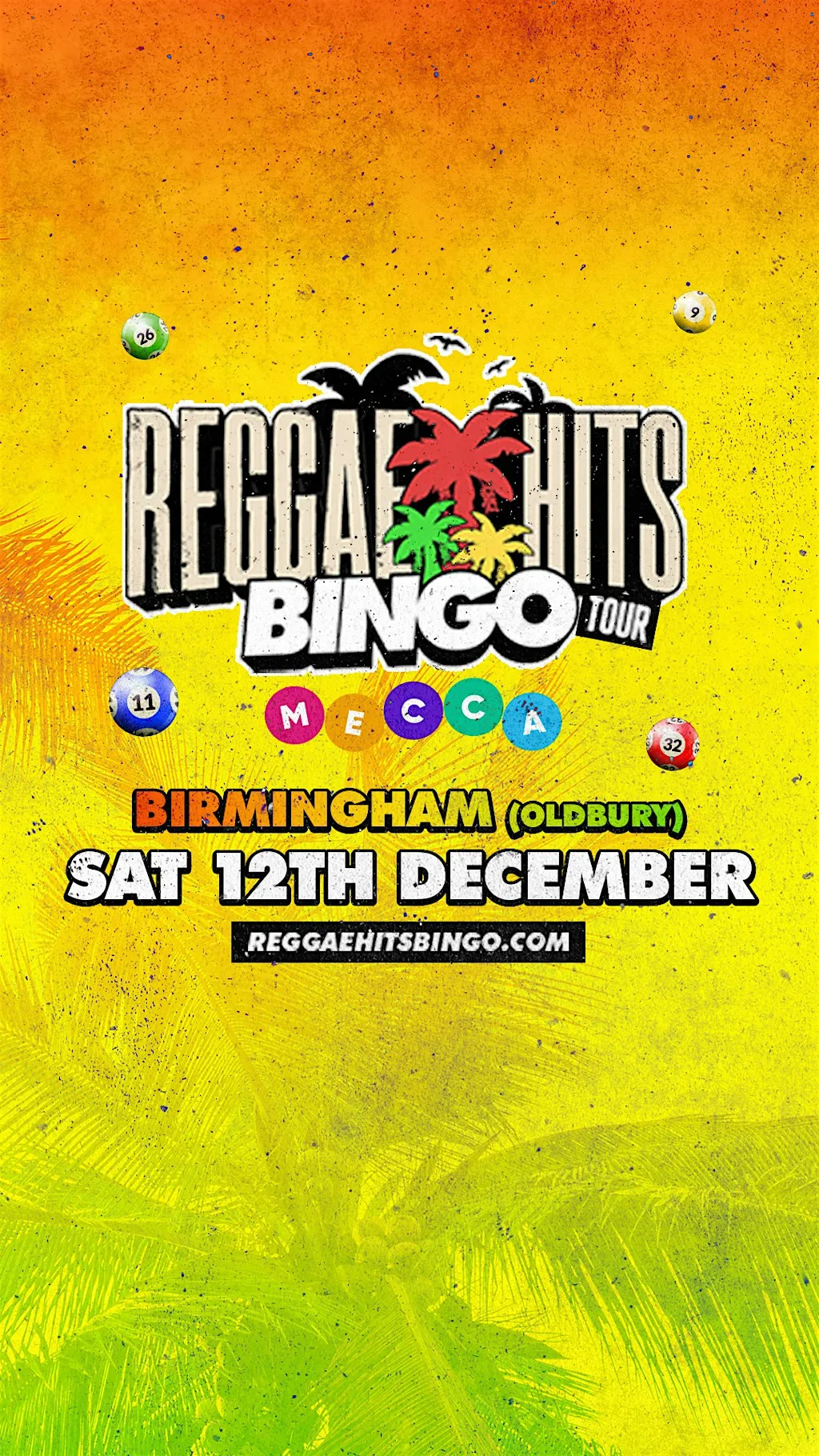 Reggae Hits Bingo Tour | OLDBURY