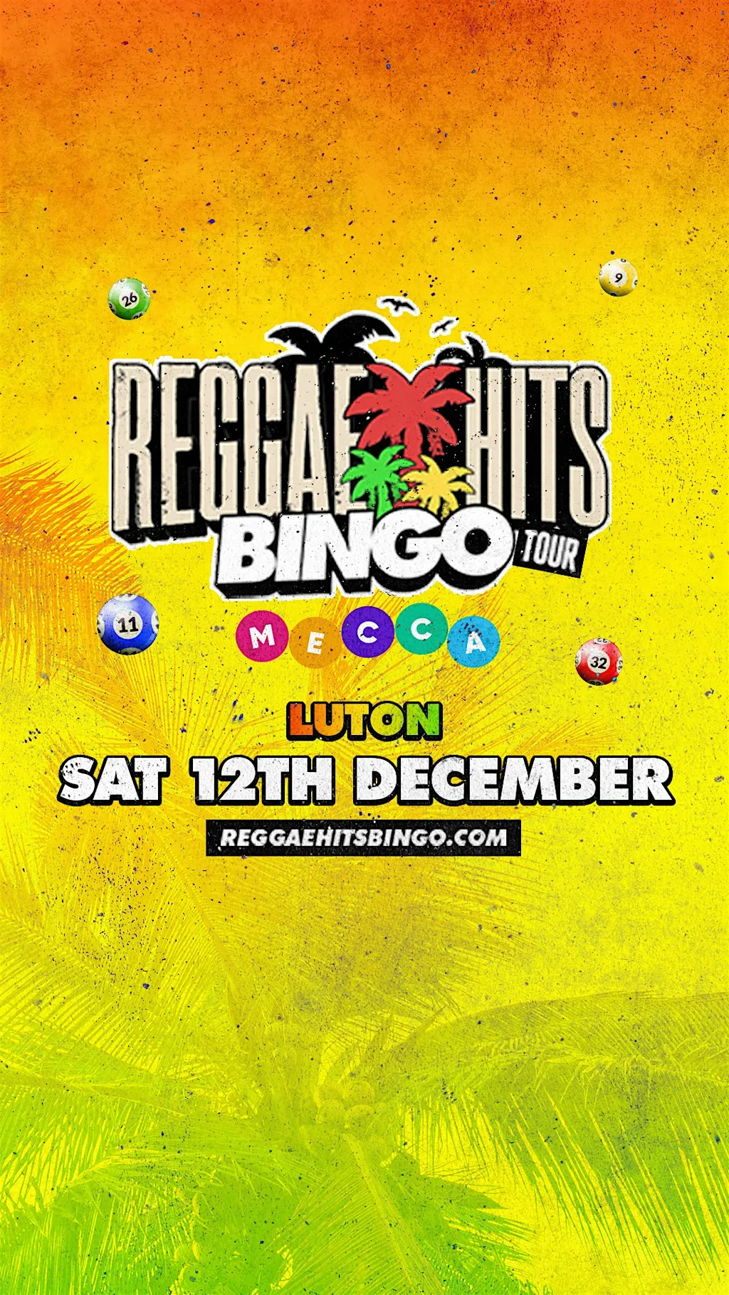 Reggae Hits Bingo Tour | LUTON