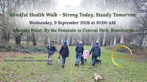 ‍♀️ Mindful Health Walk - Strong Today, Steady Tomorrow ‍♂️ at Central Park
