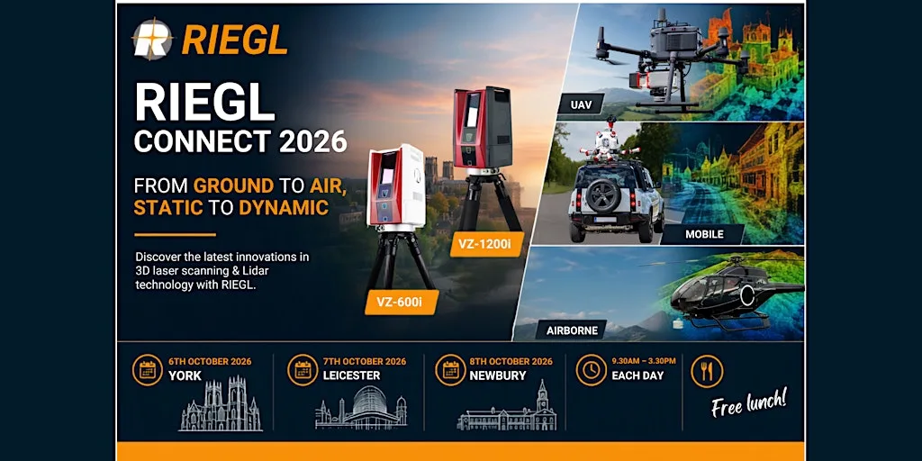 RIEGL Connect 2026: From Ground to Air, Static to Dynamic