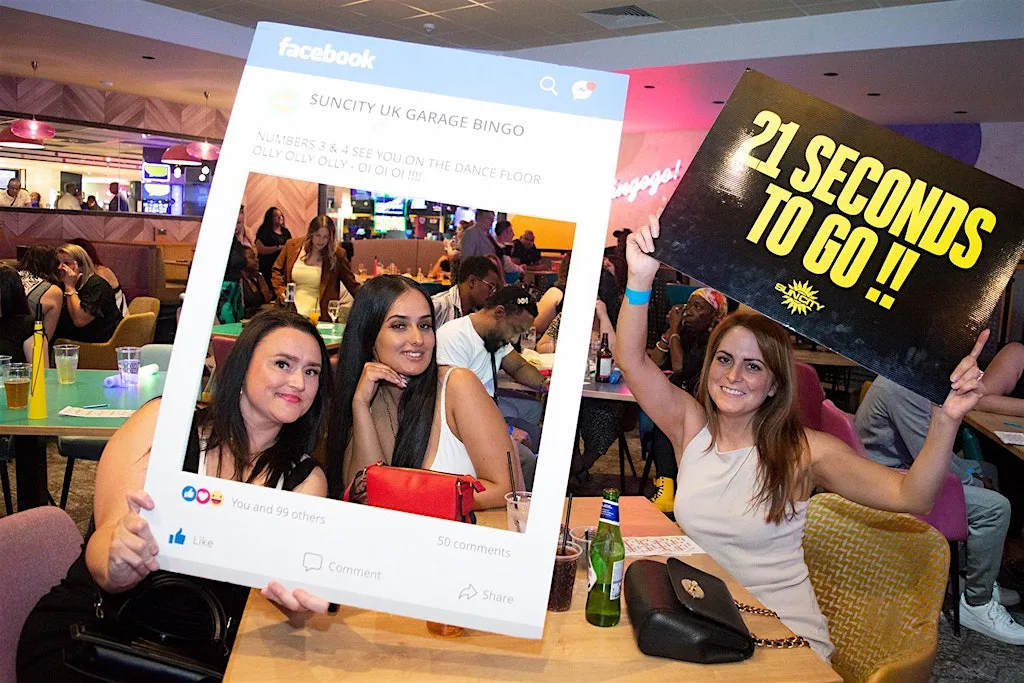 SUN CITY UK GARAGE BINGO |OLDBURY at Mecca Bingo Oldbury