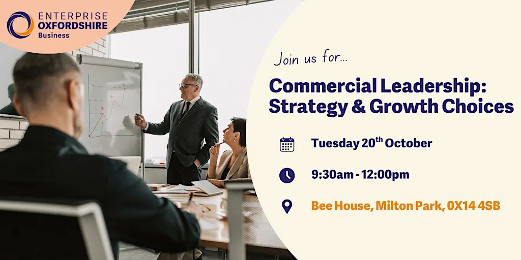 Commercial Leadership: Strategy & Growth Choices at Bee House - Milton Park