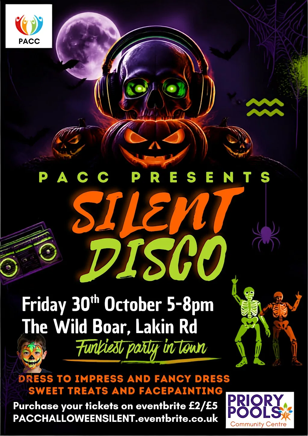 Halloween Silent Disco at The Wild Boar
