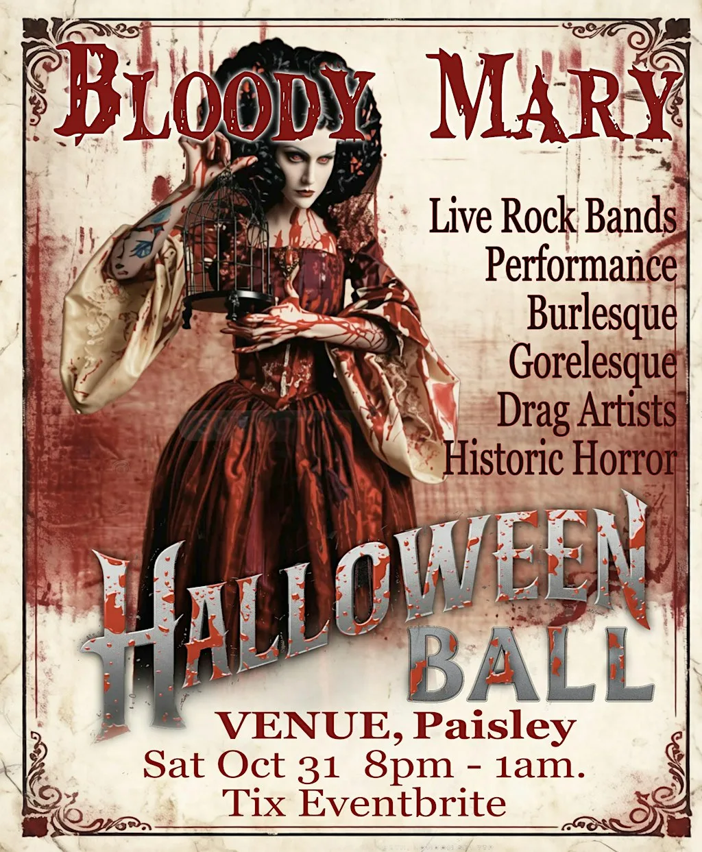 Bloody Mary Halloween Ball