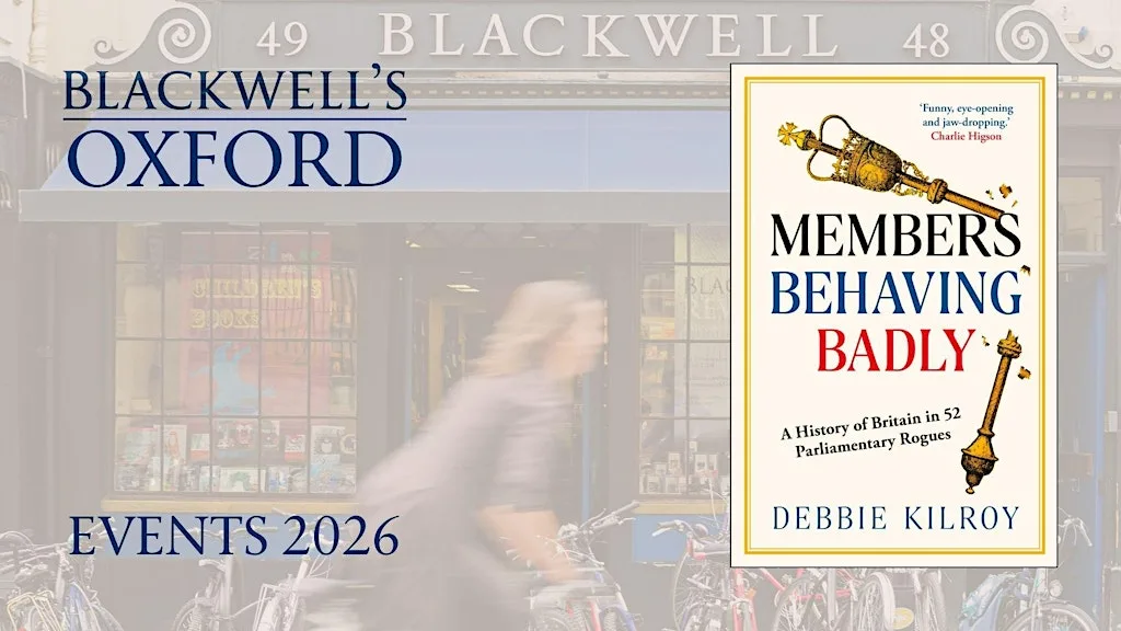 Debbie Kilroy MEMBERS BEHAVING BADLY at Blackwell's Bookshop