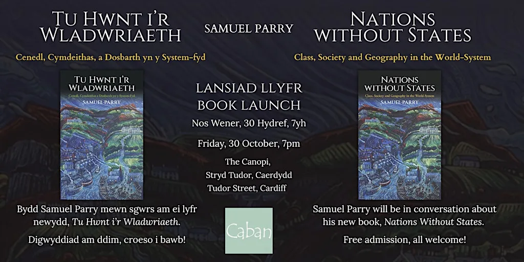 Lansiad Llyfr | Book Launch
